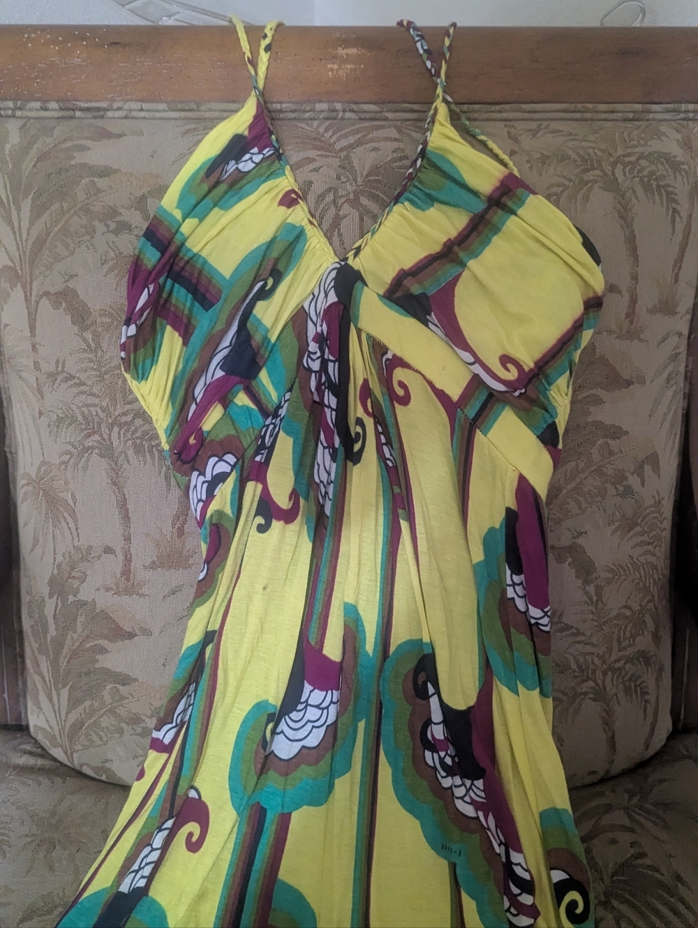 T BAGS Rare Maxi Dress-Small